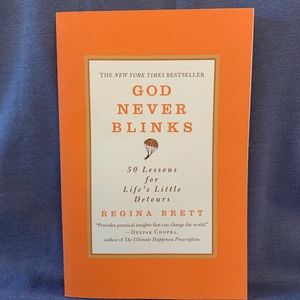 God Never Blinks Book